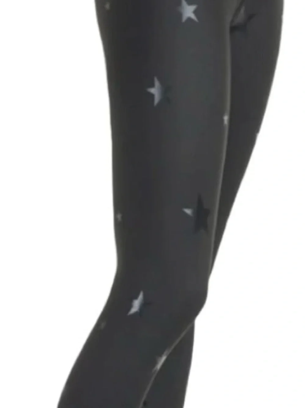 NWT! Mono B Black Star Print Leggings